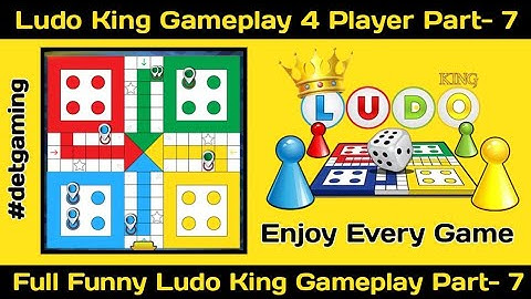 Full Ludo King Gameplay Part-7 | Ludo King 4 players game in iphone | Ludo game in 4 players #7