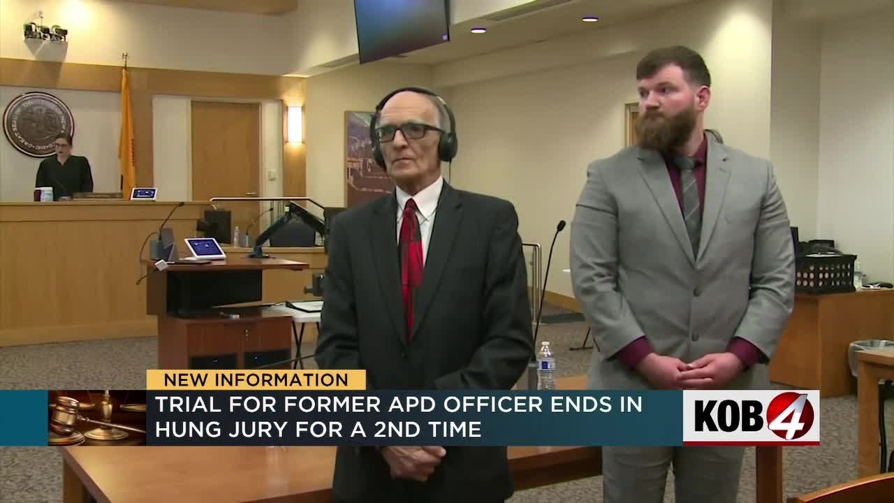 Trial for former APD officer ends in hung jury for a second time - YouTube