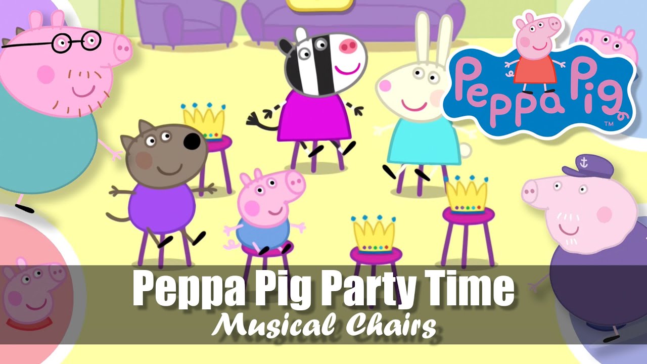 Peppa Pig Party Time Musical Chairs iPad App from the App Store
