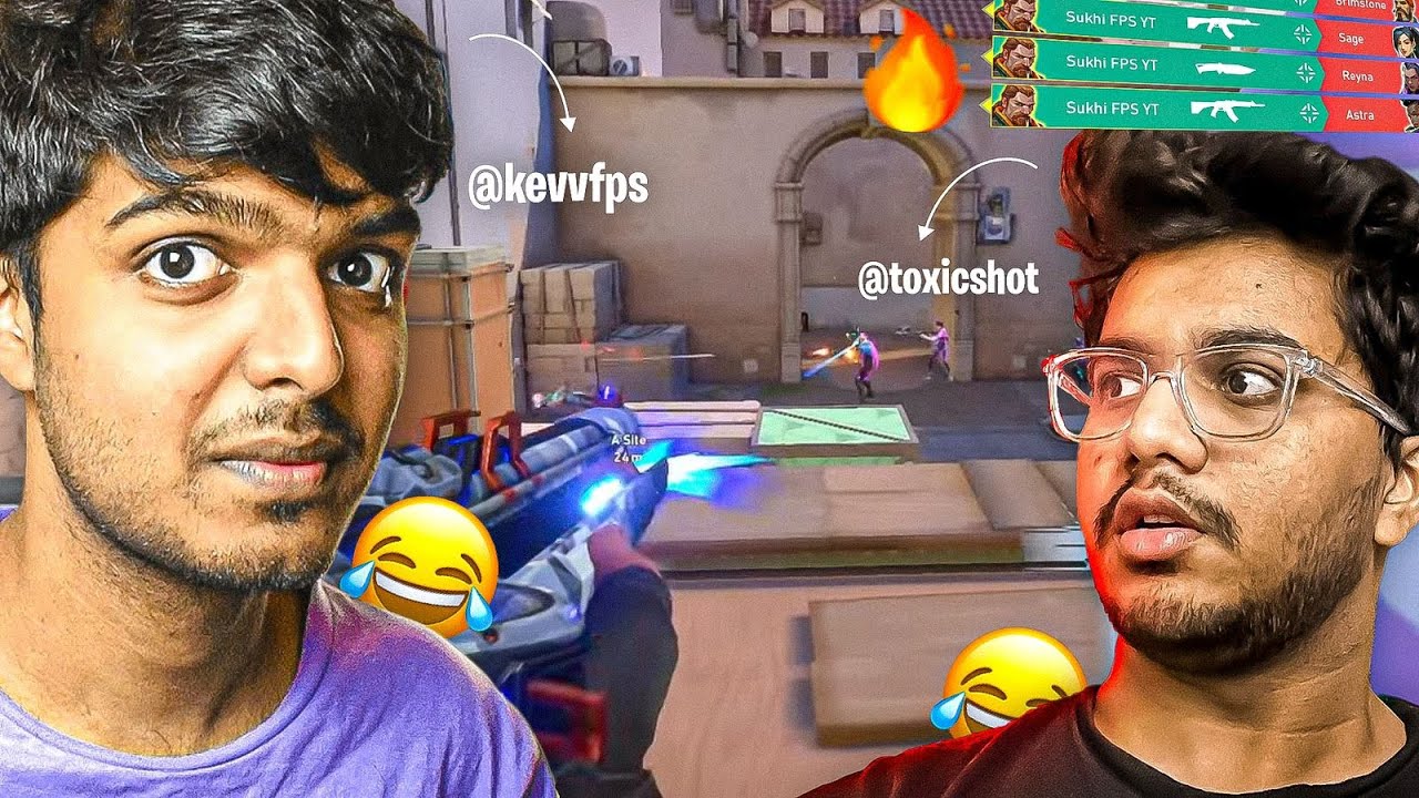 So I Accidentally Matched with Kevvv FPS & ToxicshotGG - YouTube