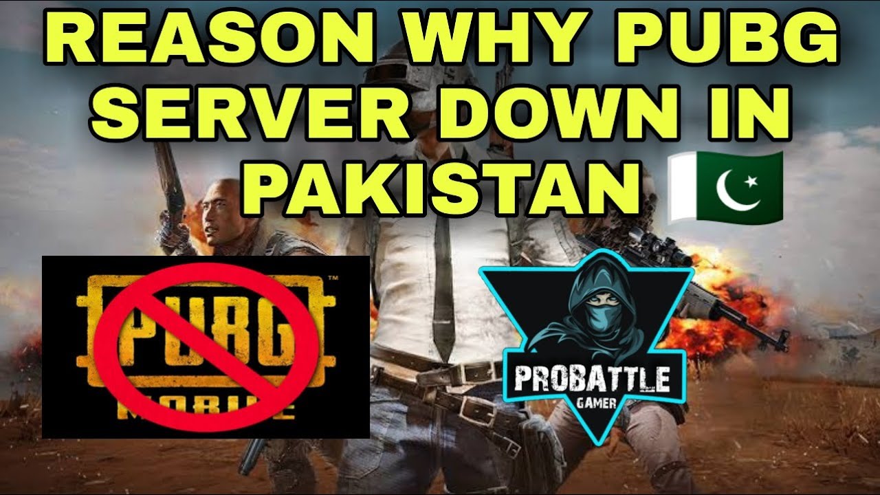 PUBG SERVER DOWN IN PAKISTAN PUBG SERVER PROBLEM PUBG MOBILE SERVER