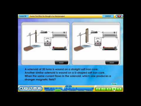 Factors That Affect the Strength of an Electromagnet (F5 C3 L28 V02)