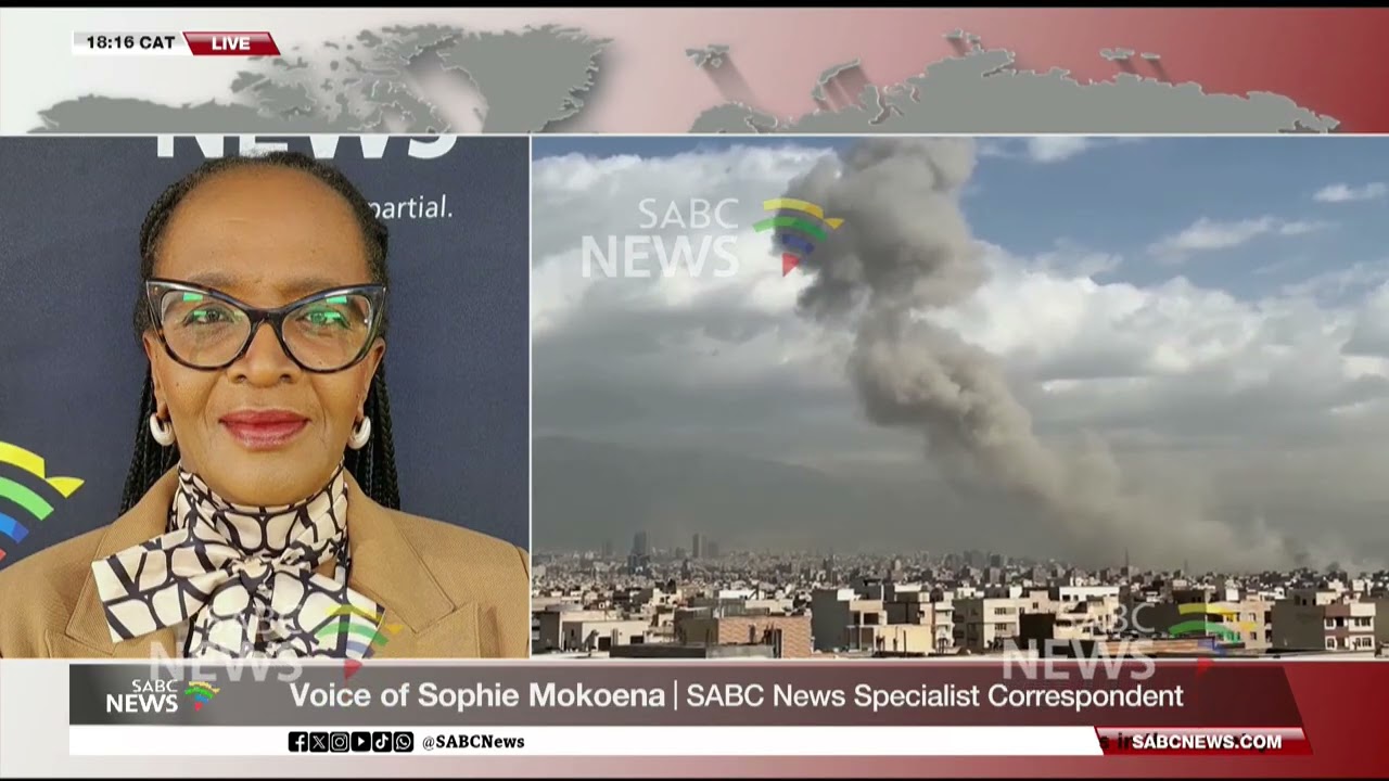 Middle East Tension | Developments in Iran: Sophie Mokoena updates