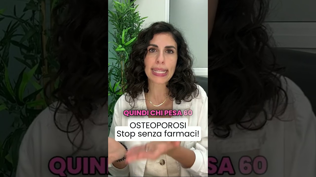 Osteoporosi? 5 cose che puoi fare SUBITO (senza farmaci!) 💪🦴