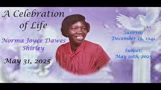 Home Going Service - Sister Norma Joyce Dawes