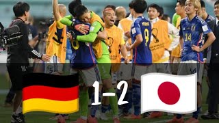 Germany Vs Japan 1-2 Extended Highlights \& All Goals World Cup Qatar 2022 HD