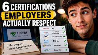 The 6 Certifications Employers Actually Respect Without a Degree