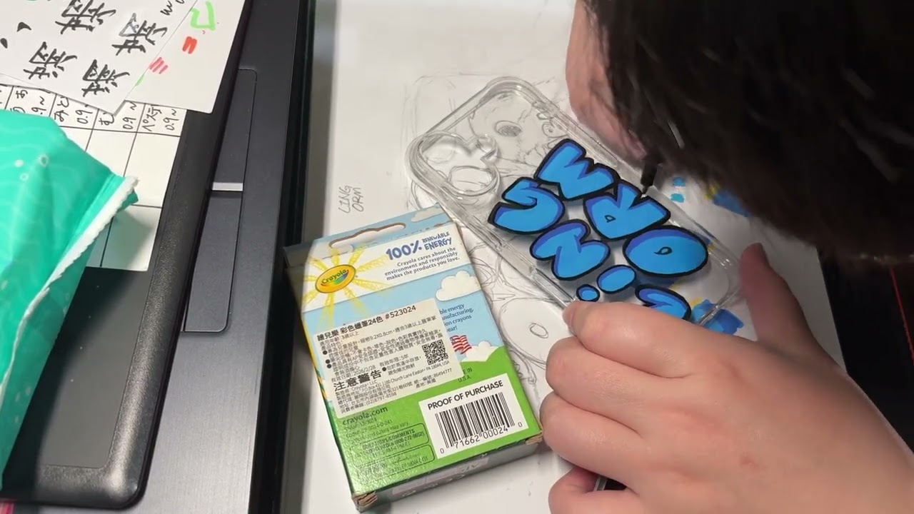 LiugOrm fanmeeting 粉絲見面會 台北場 手機殼繪製紀錄