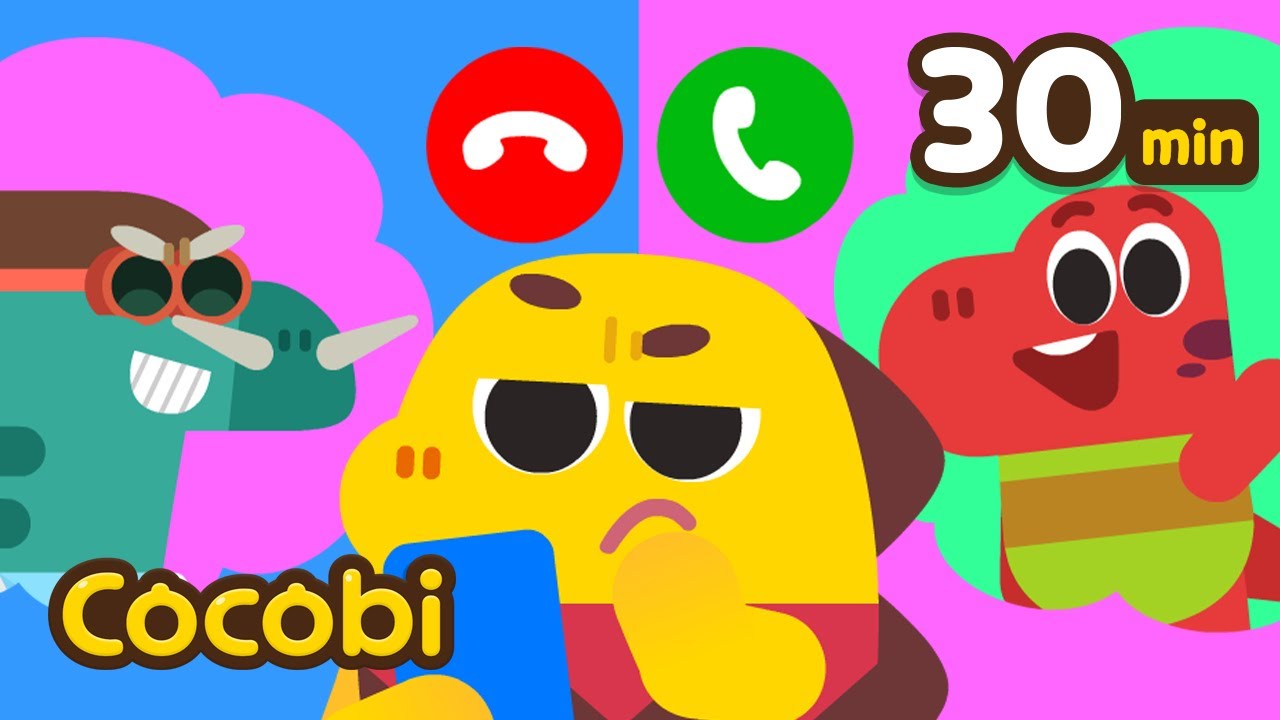 Las Llamadas de Rxtraños son Peligrosas!📞😣 | Canción de Seguridad para Niños | Cocobi