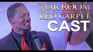 WAR ROOM Red Carpet: Cast