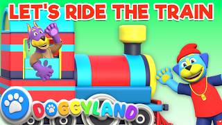 Let's Ride The Train | 🚂 | Doggyland Kids Songs & Nursery Rhymes by Snoop Dogg