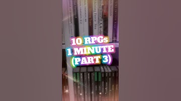 10 RPGs 1 Minute (Part 3) #rpg #jrpg #videogames #retro #gaming #nintendo #playstation