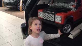 Sports Performance Land Rover Defender Car Shopping | Car Surprise UK | Best Xmas Shop  | Unboxing Ride on Toy Defender