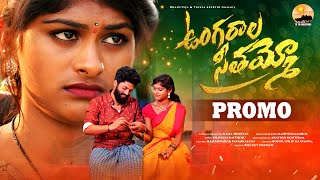 UNGARALA SEETHAMMO PROMO SONG RAJESHWARI SINGER LAVANYA BODDU DILIP TSTV CREATION