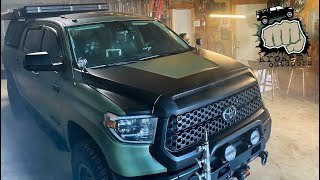 Vinyl Wrapping a Truck Hood - Second DIY Attempt