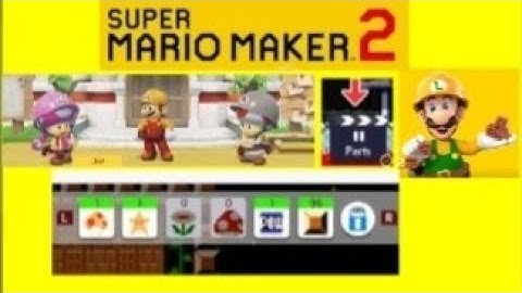 Luigi Assist Parts are OP (Super Mario Maker 2)