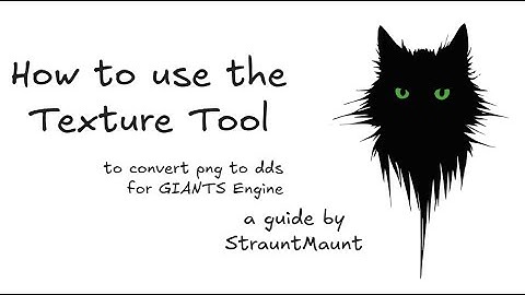 How to use Texture Tool for GIANTS Engine