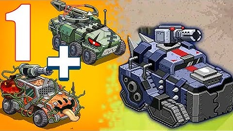 MERGE ARMY : BATTLE SQUAD - ALL LEVELS AND ALL TANKS GAMEPLAY PART-1