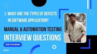 Interview questions | Manual and Automation Testing | Part 9