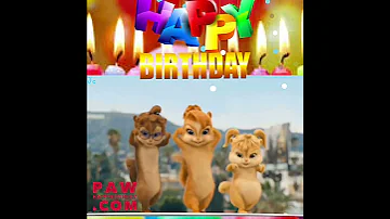 Happy Birthday Chipmunks Song