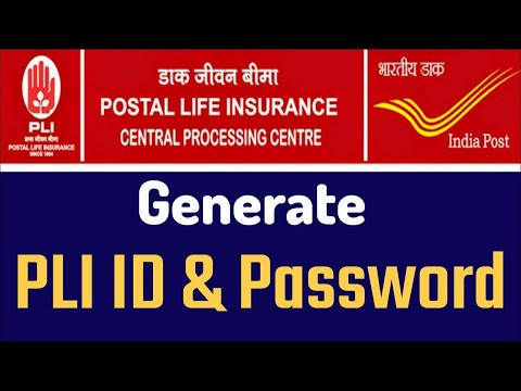 How to Generate PLI Customer ID & Password (Postal Life Insurance)