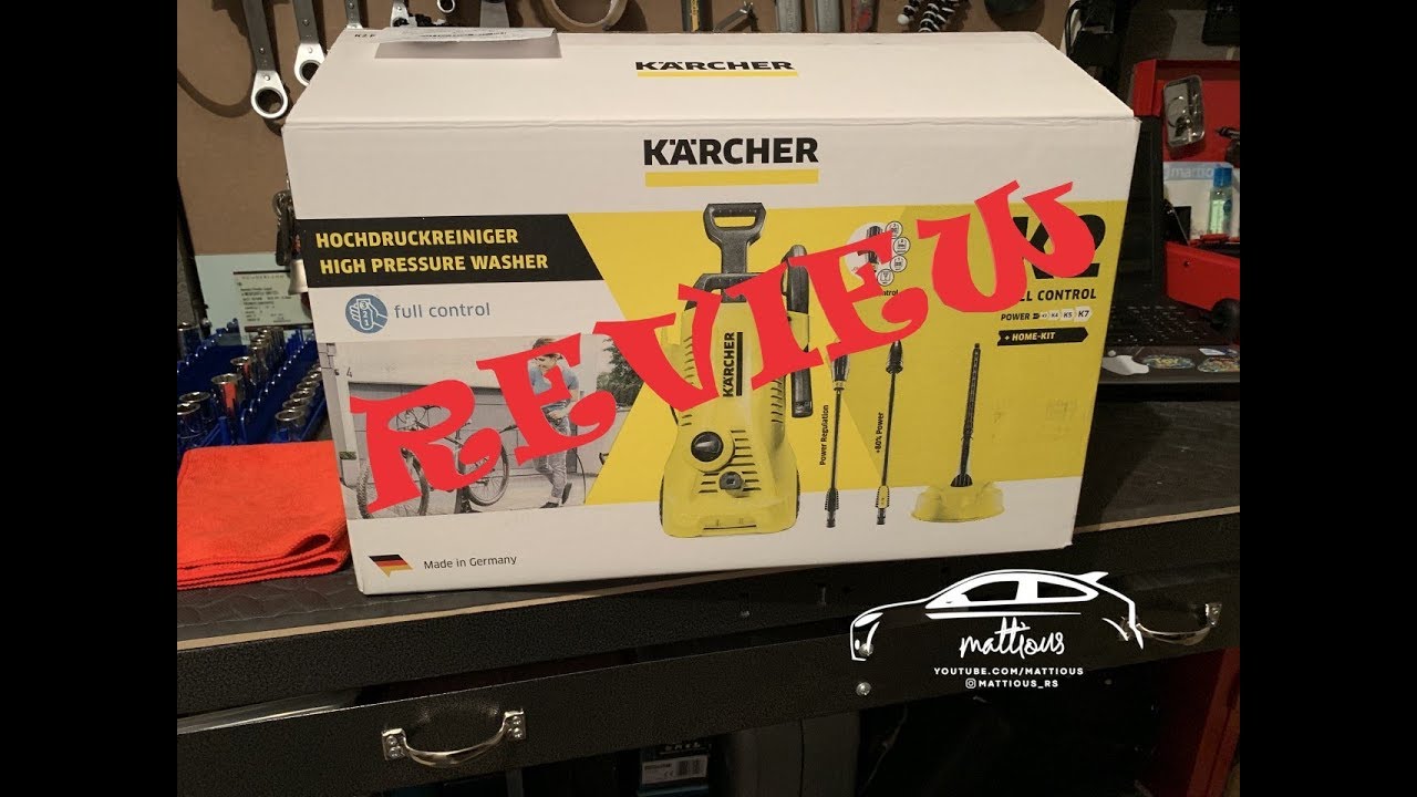 Karcher K2 product review & unboxing Including accessory kit YouTube