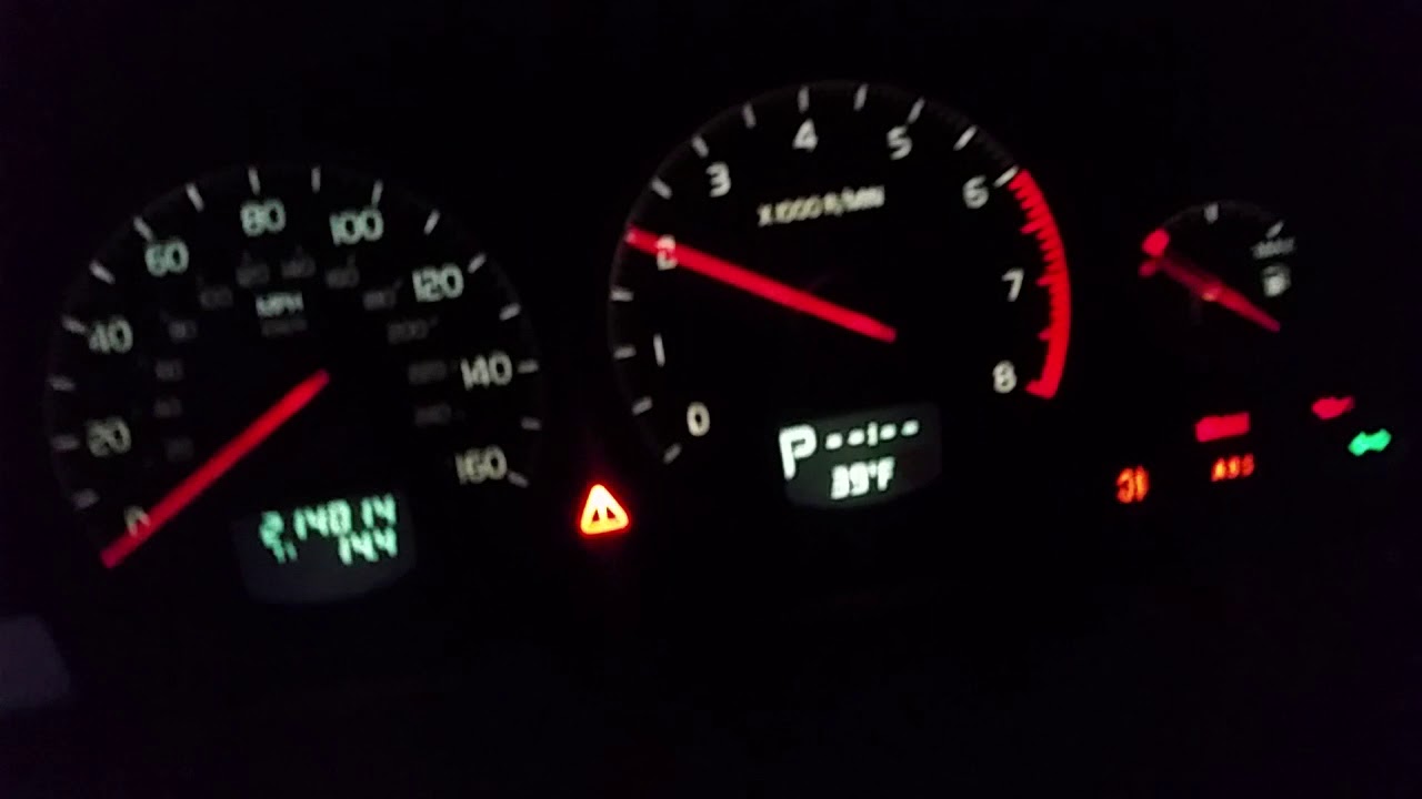 Volvo instrument cluster problems - YouTube