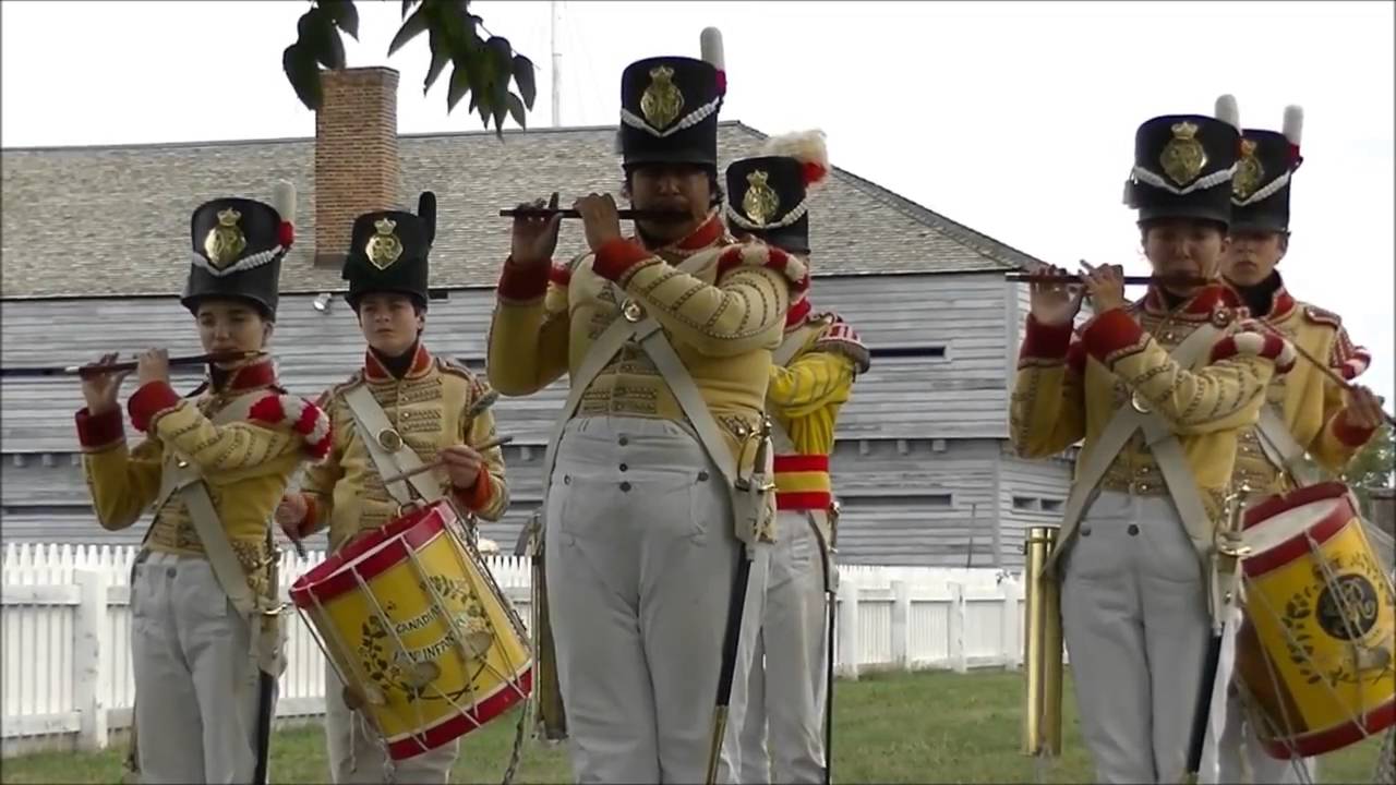 Fort York Fifes & Drums Fort Muster 2016 YouTube