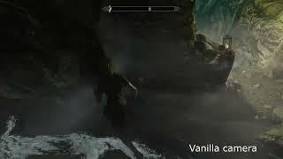 Skyrim  vertical smooth 3rd person camera