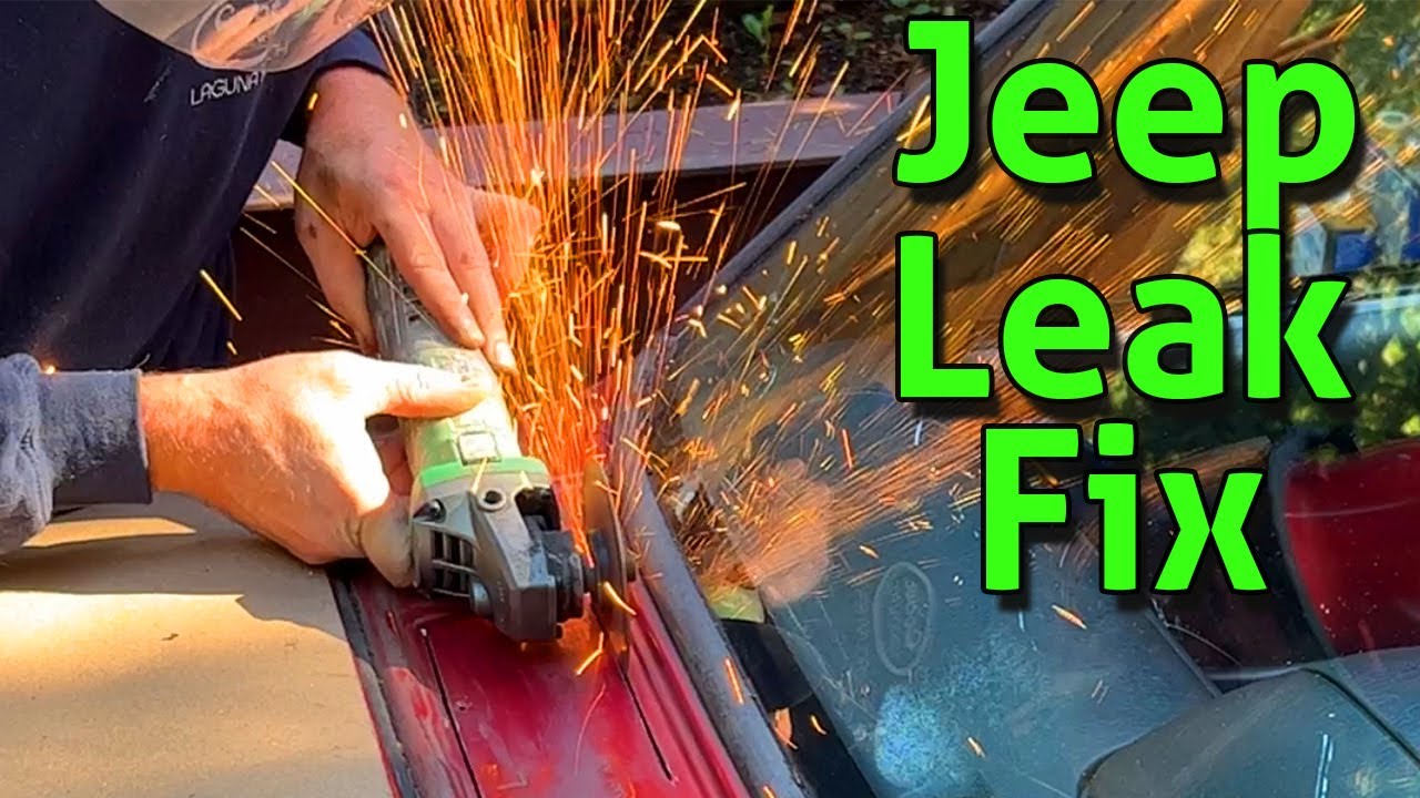Jeep XJ Water Leak Fix - Passenger Floor Water - 2 Fixes - YouTube