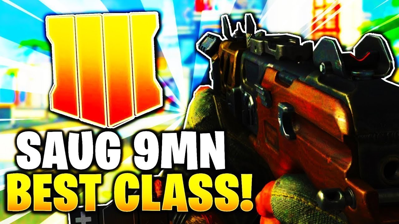 BEST SAUG CLASS SETUP! BEST SMG IN Black Ops 4