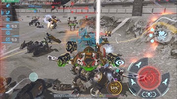 Maybe a ragequit? Ultimate Orkan Ravana on the Moon | War Robots gameplay