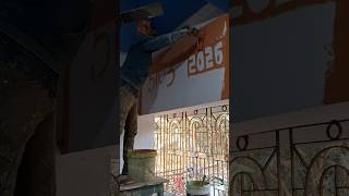 Royal Gailz Holl room wall colour apply Asian paint.colour code 5103#painter #shot #painting#workout