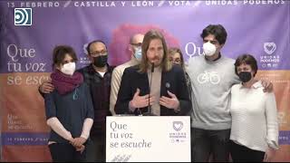 Pablo Hernández dice tras el batacazo de Podemos que su formación "es más importante que nunca"