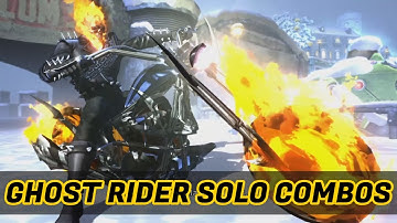 UMVC3 - GHOST RIDER SOLO COMBOS!