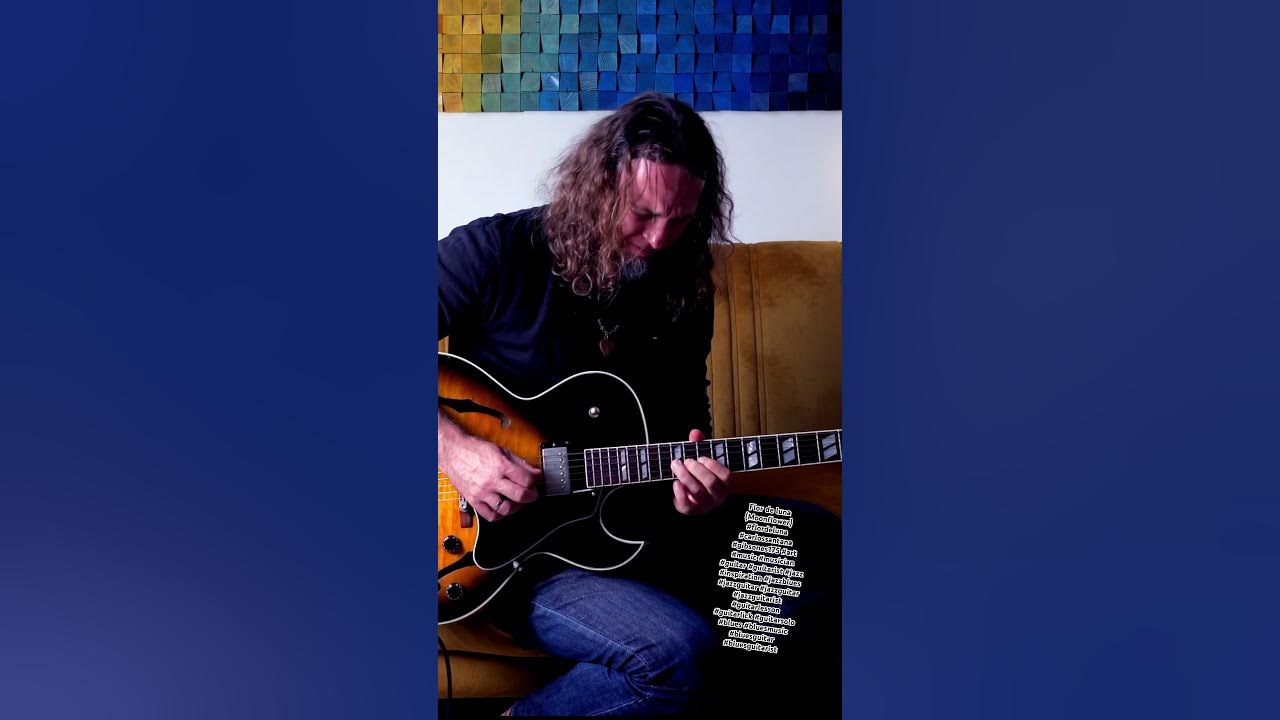 Flor de luna (Moonflower) #flordeluna #carlossantana #gibsones175 #art #music #musician #guitar