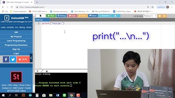 เรียน Python กับปุญ ตอนที่ 2 (คำสั่ง print)