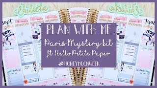PWM || Honeymoon Spread || Paris Mystery kit ft. Hello Petite Paper // Plan with Juli screenshot 5