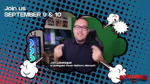 Jon Levesque  Promo for DynamicsCon 2020