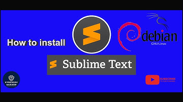 How to install sublime text 3 on kali linux