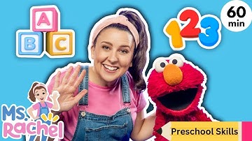 Ms Rachel Learning Video 🎶 | Shapes, Letters, Numbers & Colors for Toddlers