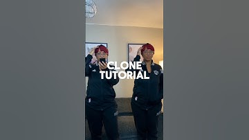 Editing 101: Clone effect tutorial 👯‍♀️ | Capcut tutorial