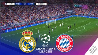 LIVE • REAL MADRID v BAYERN MUNICH SEMI FINAL | Champions League 23/24 • Simulation & Prediction