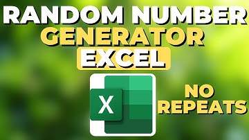 How To Create Random Number Generator in Excel No Repeats (2025)