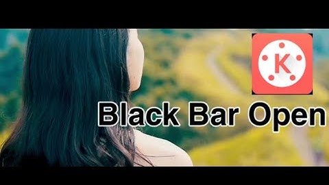 How to make Black Bar Opening Cinematic Effect in Kinemaster | Kinemaster Video Editing Tutorial