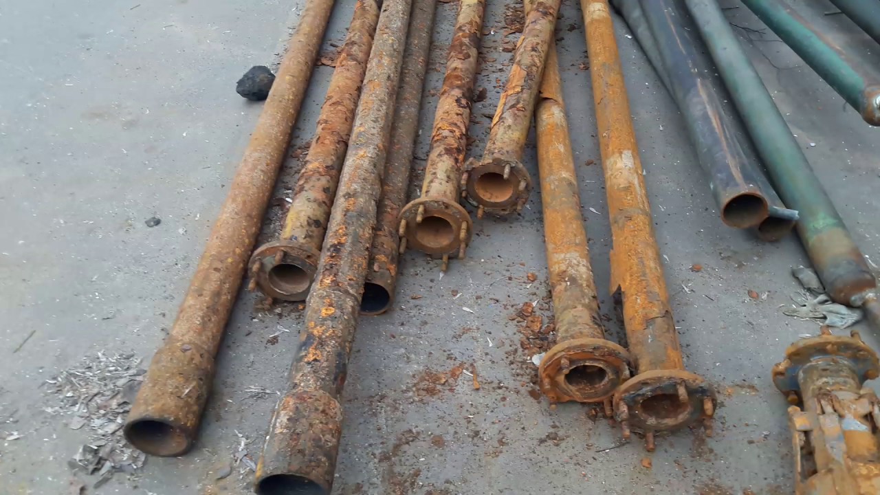 Замена насоса ЭЦВ и установка новых НКТ - YouTube