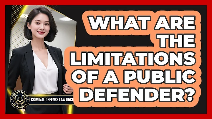 What Are the Limitations of a Public Defender?