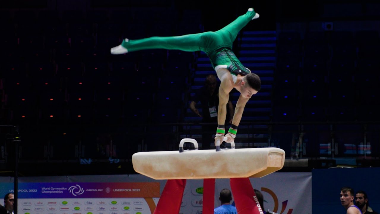 Rhys McClenaghan (IRL) - Pommel Horse - 2022 World Championships - Podium Training