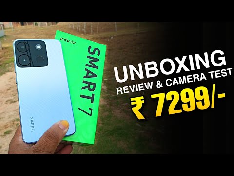 Infinix SMART 7 Unboxing | Camera Test & Hands on Review