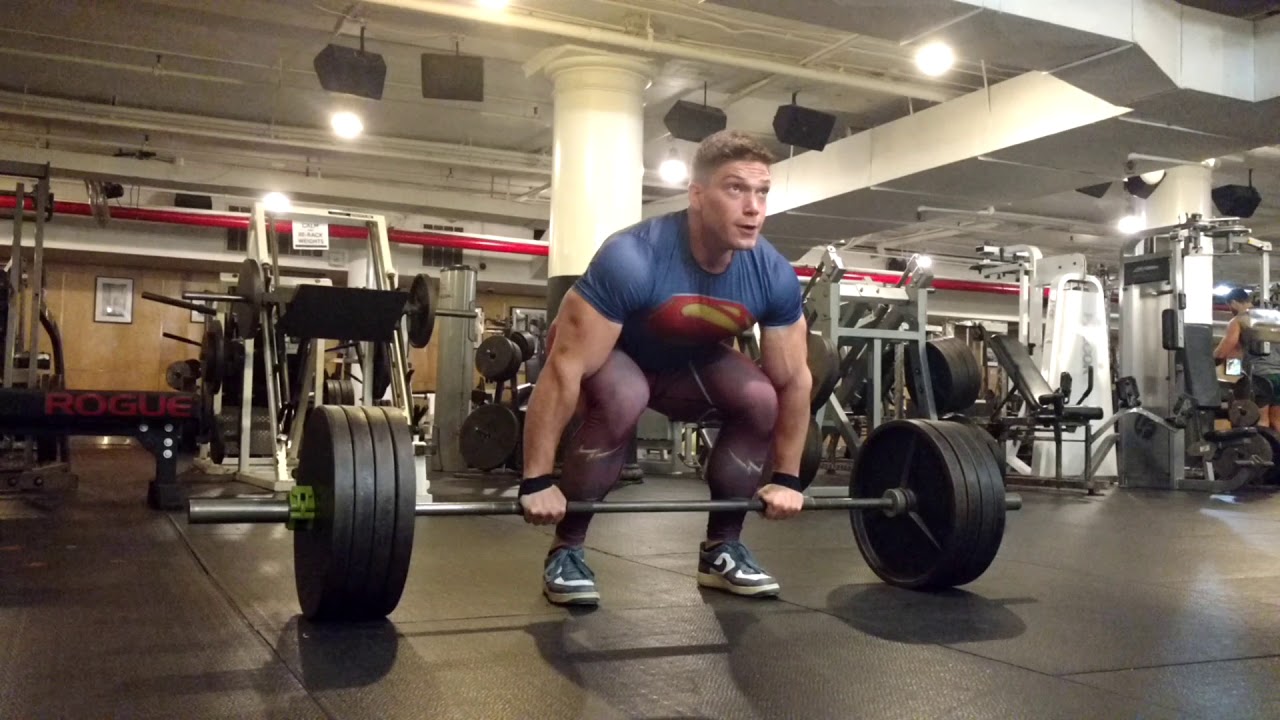  Deadlifts 405x10 4/5 sets